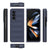 For Samsung Galaxy Z Fold4 5G Foldable Shockproof Phone Case with Magic Shield - Slim Design - White