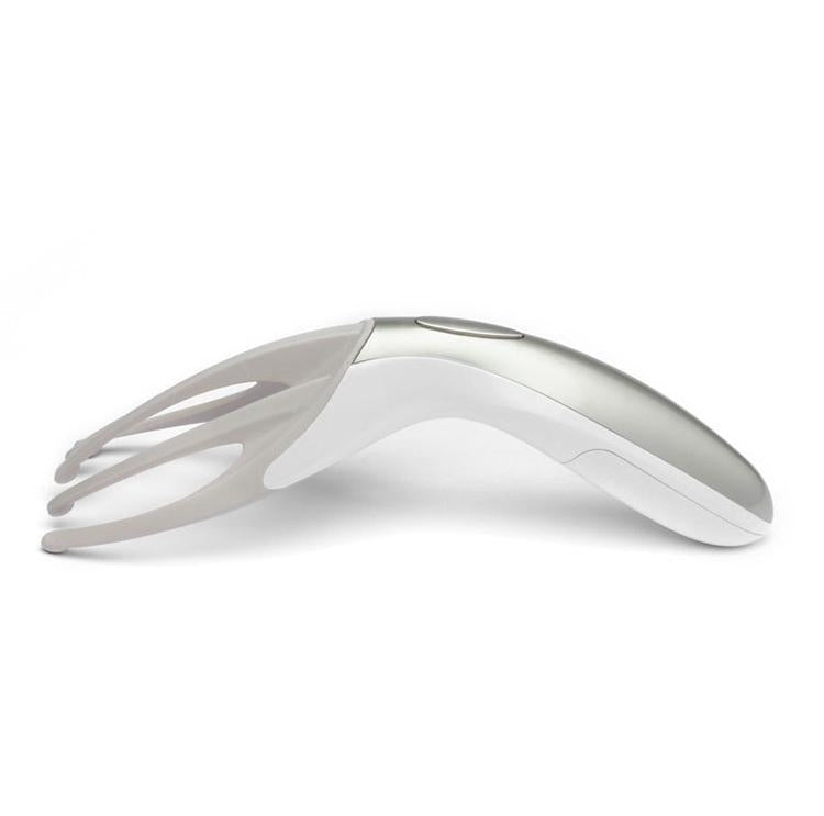 Portable Multifunctional Head Massager Comb Battery Powered Gold