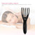 Portable Multifunctional Head Massager Comb Battery Powered Gold