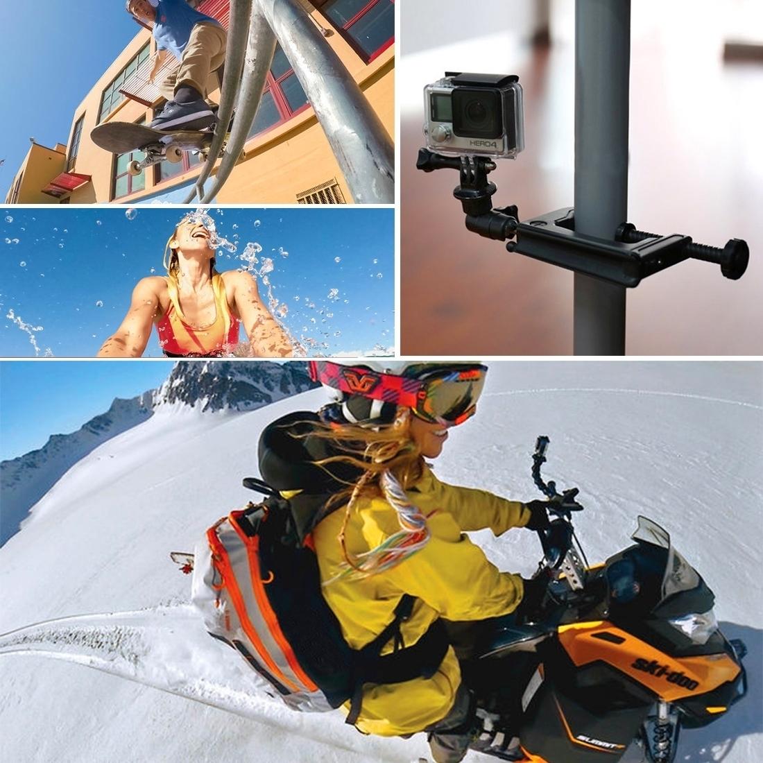 Universal Tripod Mount for Action Cameras - Gold