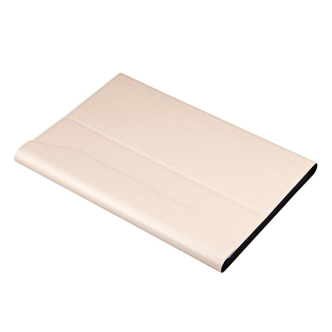 Aluminum Keyboard & Leather Tablet Case For Ipad Pro 10.5 / Air 2019 - Bluetooth Detachable Water Repellent - Gold