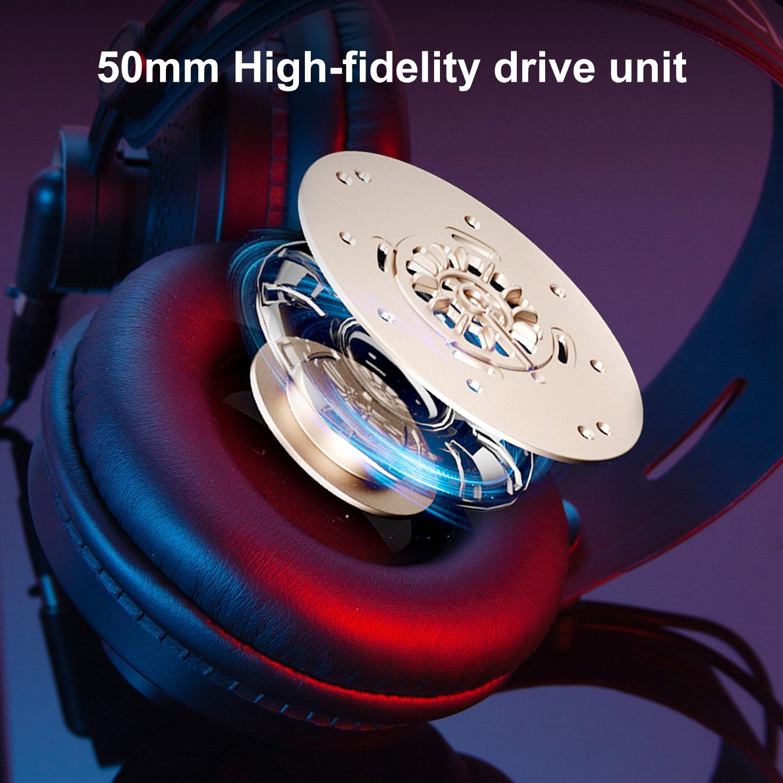 Black Gold Recording Headphones Yanmai D68