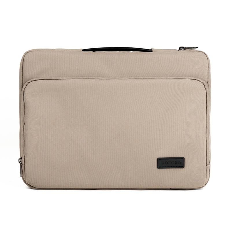 Waterproof Functional Laptop Handbag - 13.3 Inch Khaki