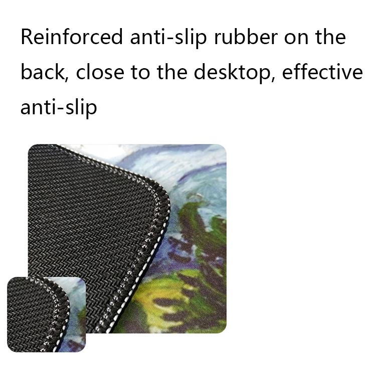 Large Desk Mouse Pad For Oil Painting - Fisherman