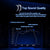 Over-Ear Gaming Headset With Mic Led Light And Stereo Bass For Pc Gamer - Blue + Black