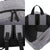 Outdoor Travel Usb Backpack - Compact & Durable - Blue
