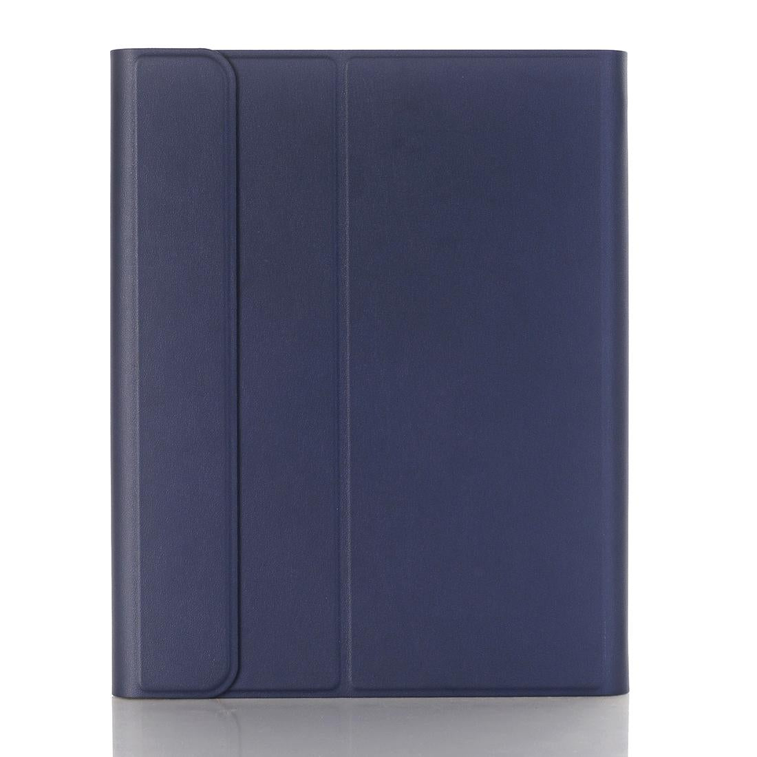 Ultra-Thin Detachable Bluetooth Keyboard Tablet Case For Ipad 10.2 2019 With Stand & Pen Slot - Blue