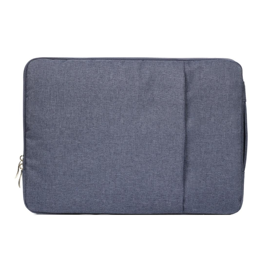 Universal Denim Laptop Bag for 13.3 Notebooks - Fits Macbook Air / Pro - Portable & Stylish - 35.5x26.5x2cm - Blue