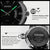 Waterproof Silver Shell Quartz Watch - Multifunctional Outdoor Fashion - Blue