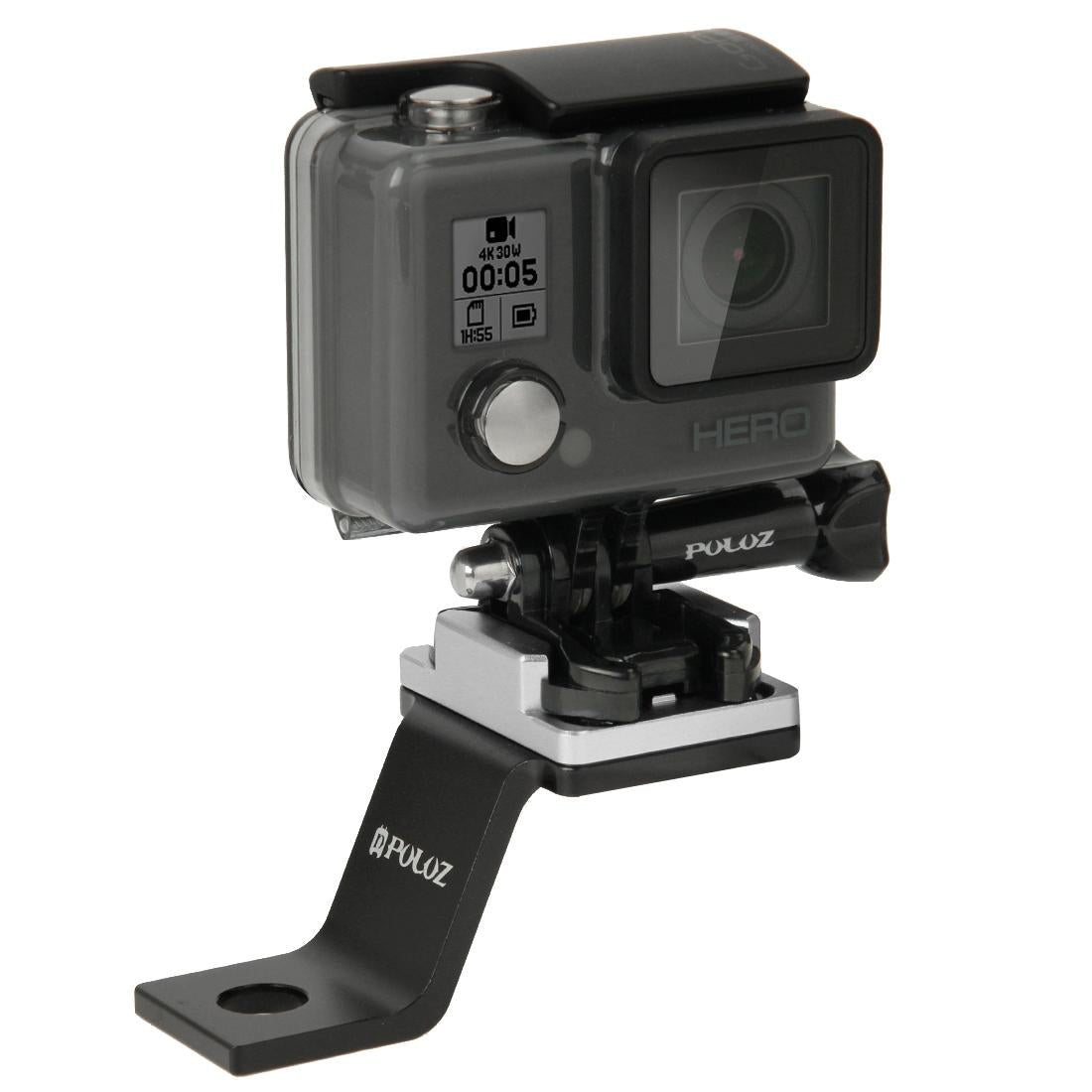 Universal Motorcycle Mount for Action Cameras - Blue