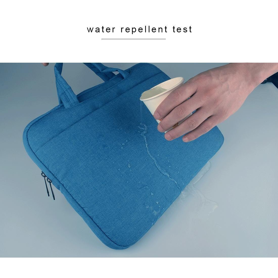 13.3 Inch Laptop Tablet Bag With Multiple Pockets And Soft Oxford Cloth Handle - Blue