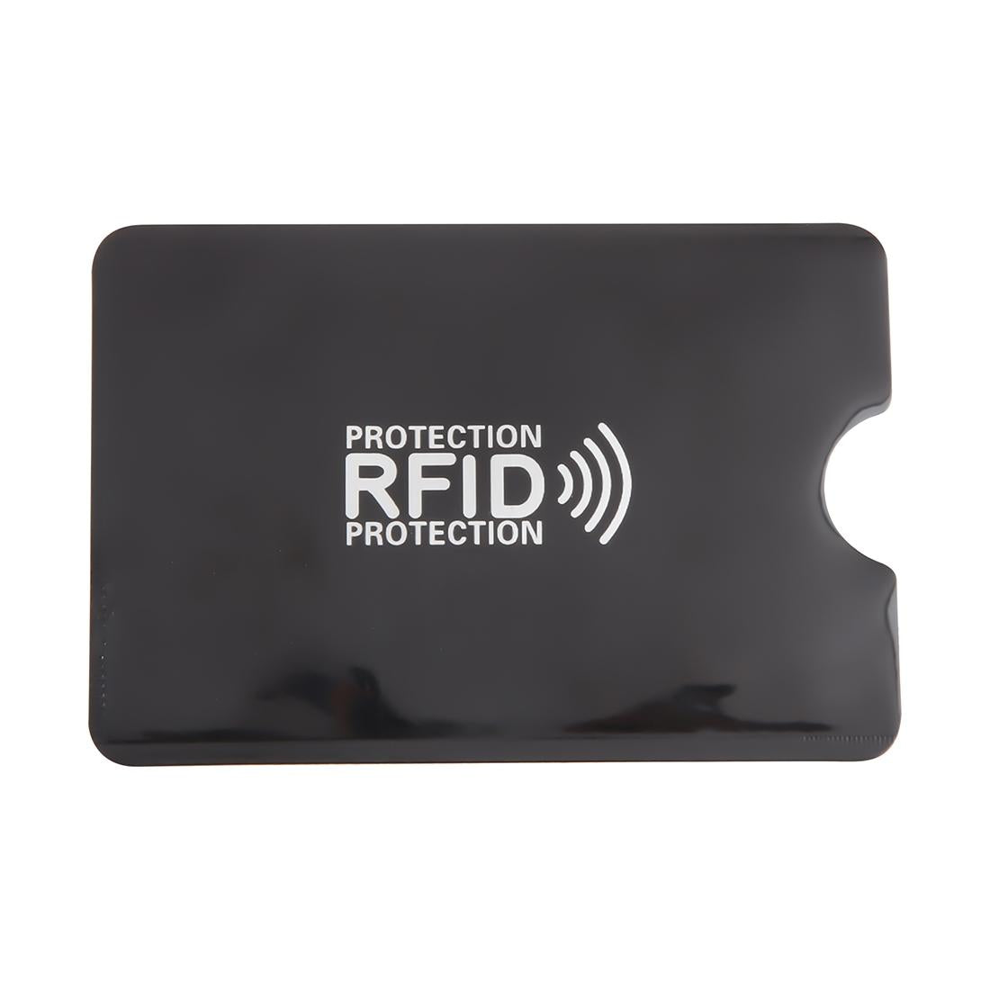 100-piece Rfid Blocking Card Holder - 9x6.3cm Aluminum Foil - Blue