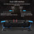5-core Dual Port Laptop Stand with Cooling Fan - Blue