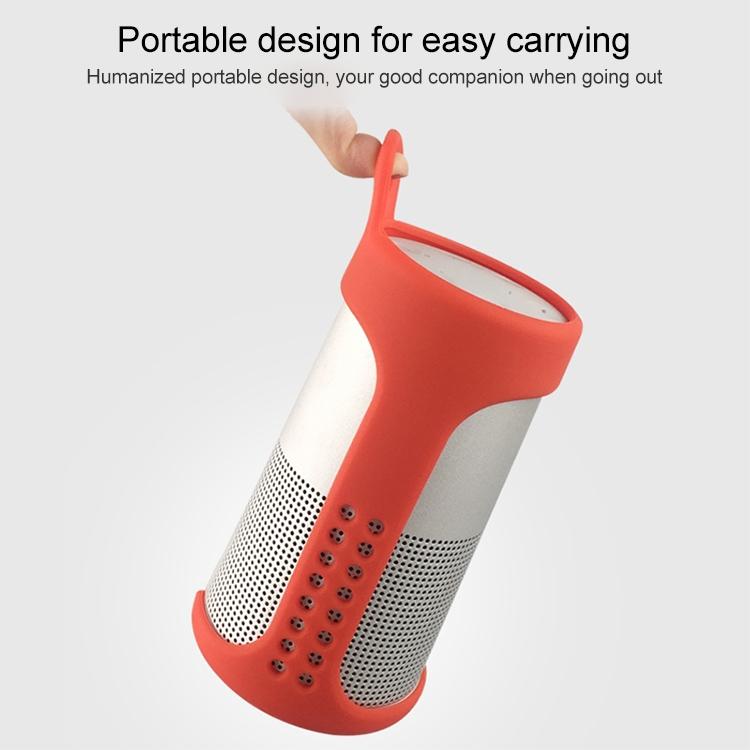 Shockproof Silicone Case for Bose Soundlink Revolve Speaker - Blue