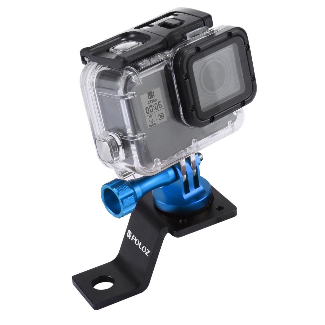 Universal Motorcycle Mount for Action Cameras - Blue