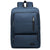 Stylish Notebook Tablet Backpack - Spacious & Casual - Blue