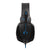 Pc Gaming Headset With Mic Led Volume Control 2.2M Cable Blue / Black - Pc0105L