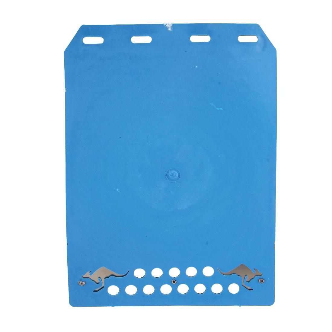 Premium Heavy Duty Molded Splash Front And Rear Mud Flaps Fender Guard Medium Size Random Pattern Delivery - Blue