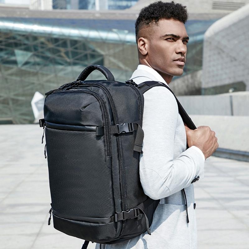 20 Inch Waterproof Usb Shoulder Backpack - Blue