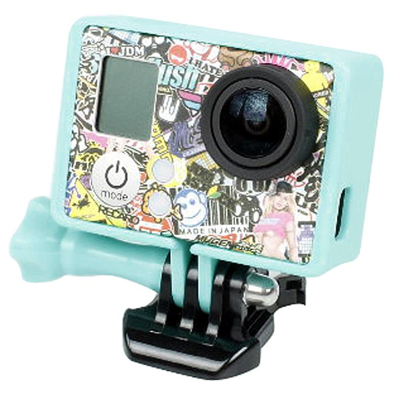 High Quality Tripod Mount for Gopro Hero4 / 3 / 3 - Blue