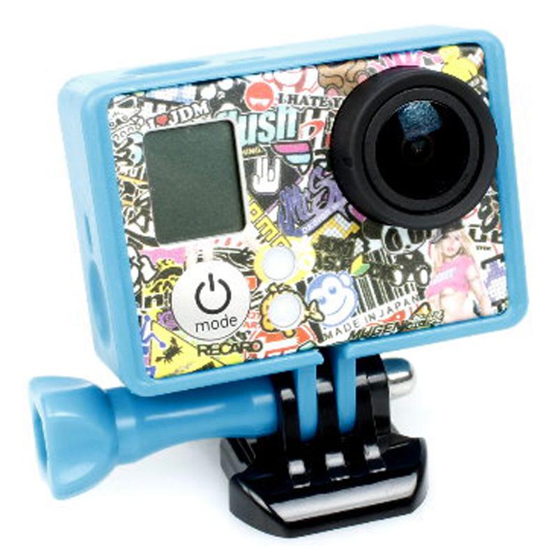 High Quality Tripod Mount for Gopro Hero4 / 3 / 3 - Blue