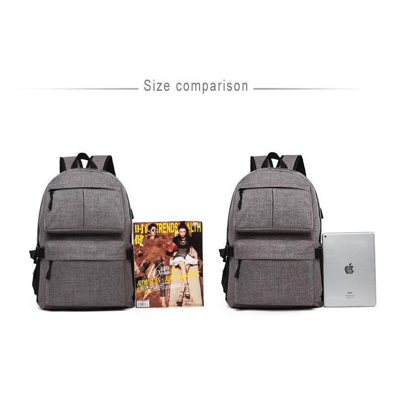 Multi-function Laptop Backpack with Usb Port - Fits 15.6 Macbook Samsung Sony Dell Alienware Chuwi Asus Hp - 46x32x12cm - Blue