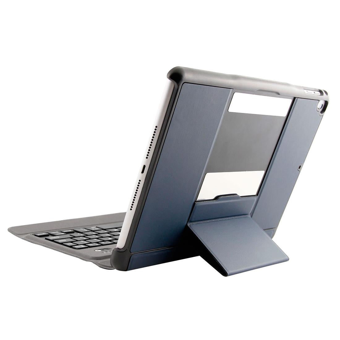 Detachable Bluetooth Keyboard & Leather Tablet Case For Ipad Air / Pro 9.7 - Blue