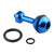Universal 1 / 4 Ball Adapter for Action Cameras - Compatible with Gopro Insta360 Dji and More - 2.5cm Diameter - Blue