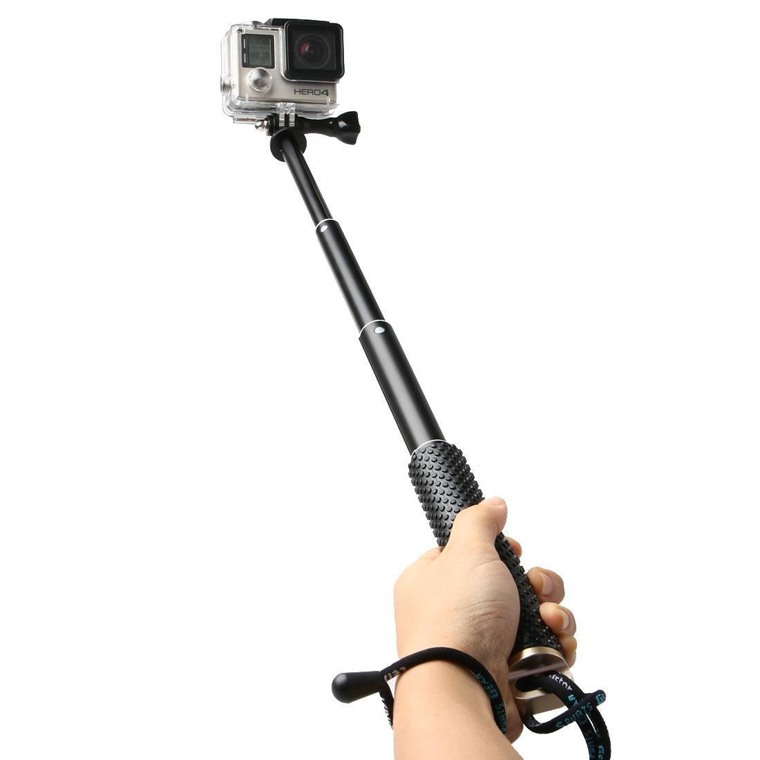 Extendable Monopod for Action Cameras - 49cm - Blue