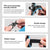 Universal Chin Strap Mount for Action Cameras - Blue