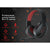 3.5Mm Noise-Canceling Gaming Headset With Retractable Mic - Black Blue