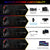 3.5Mm Noise-Canceling Gaming Headset With Retractable Mic - Black Blue