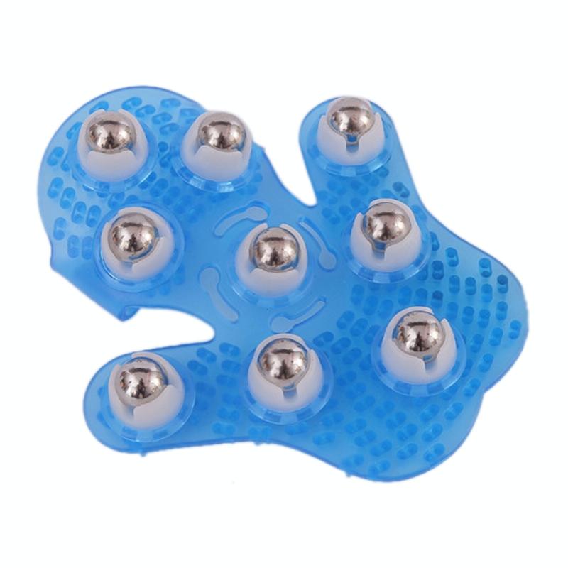 Handheld Meridian Massager Thickened Palm Design - Magenta