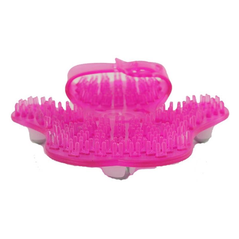 Handheld Meridian Massager Thickened Palm Design - Magenta