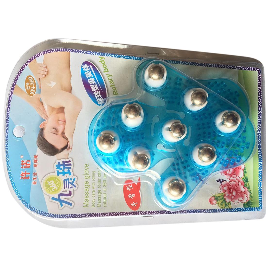 Handheld Meridian Massager Thickened Palm Design - Magenta