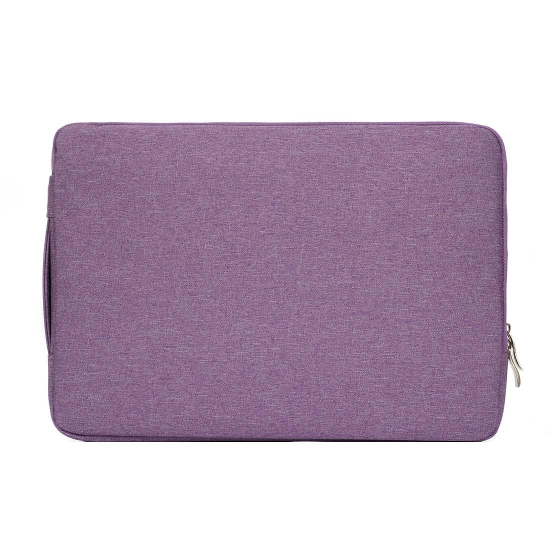 Universal Denim Laptop Bag for 13.3 Notebooks - Fits Macbook Air / Pro - Portable & Stylish - 35.5x26.5x2cm - Magenta