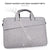 Portable 13.3 Laptop / Tablet Bag With Dual Pockets And Soft Handle - 13.3 Inch Deep Space Gray