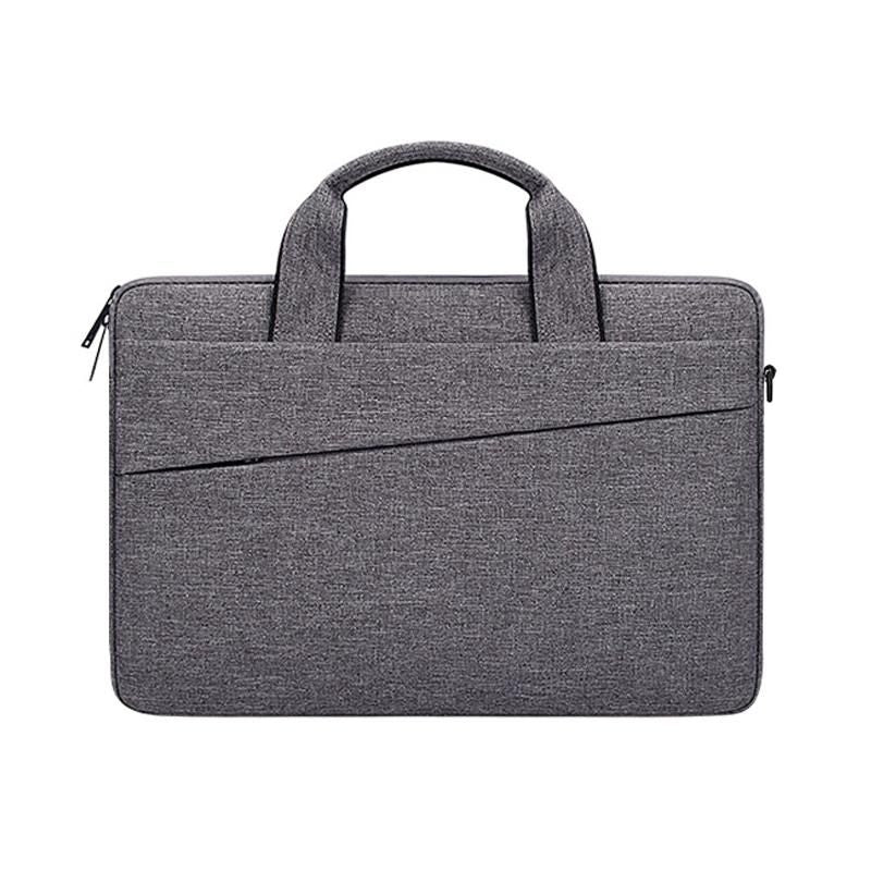 Portable 13.3 Laptop / Tablet Bag With Dual Pockets And Soft Handle - 13.3 Inch Deep Space Gray