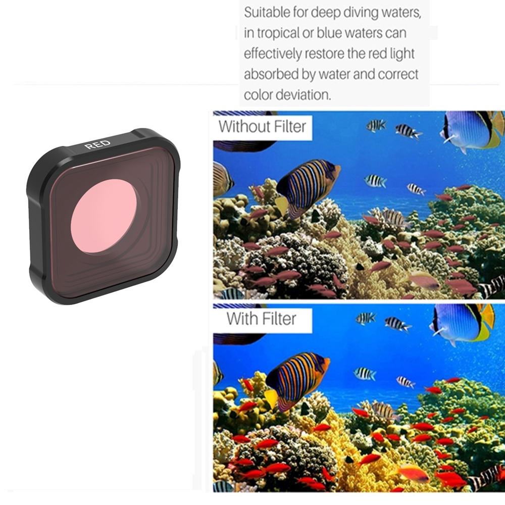 Kb Series Diving Lens Filter for Gopro Hero10 / 9 - Underwater - Magenta