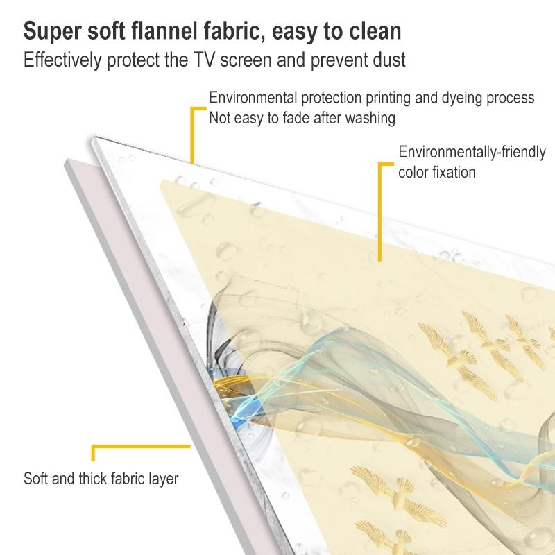 52 Inch Dust-proof Tv Cover for Household - Landscape