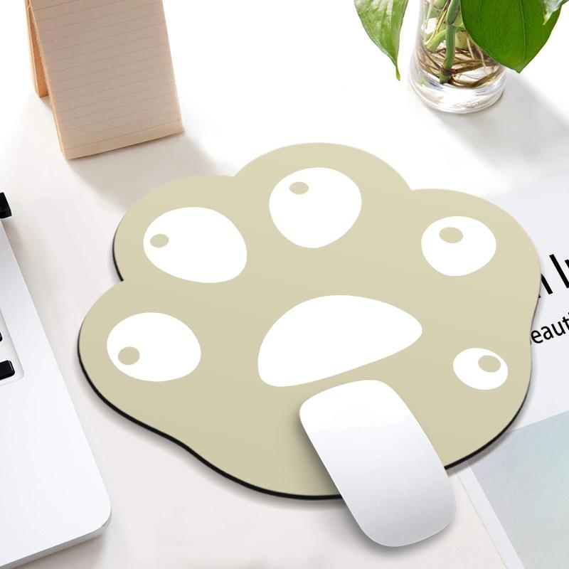 3 Piece Cute Cartoon Cat Claw Mouse Pad Set 280 X 250 X 3Mm - Creamy-White