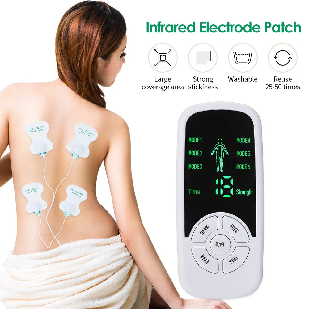 6 Mode Electric Tense Massager for Muscle Therapy