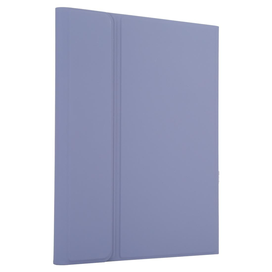 Bluetooth Tablet Case For Ipad 10.2 / Ipad Air 2019 With Touch Pad & Backlight & Pen Holder - Detachable - Purple