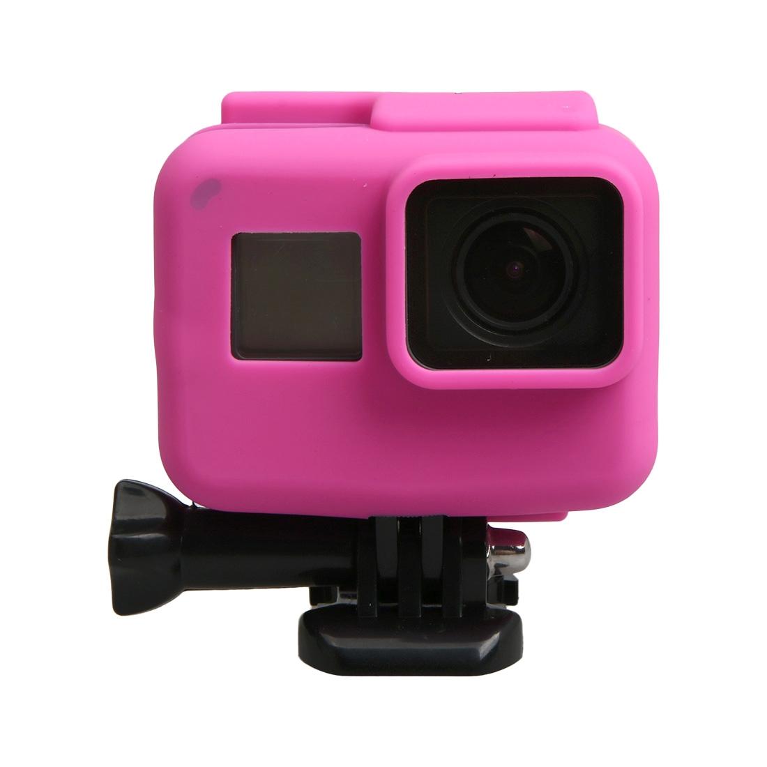 Silicone Border Frame Mount for Gopro Hero5 - Protective Cover - Purple