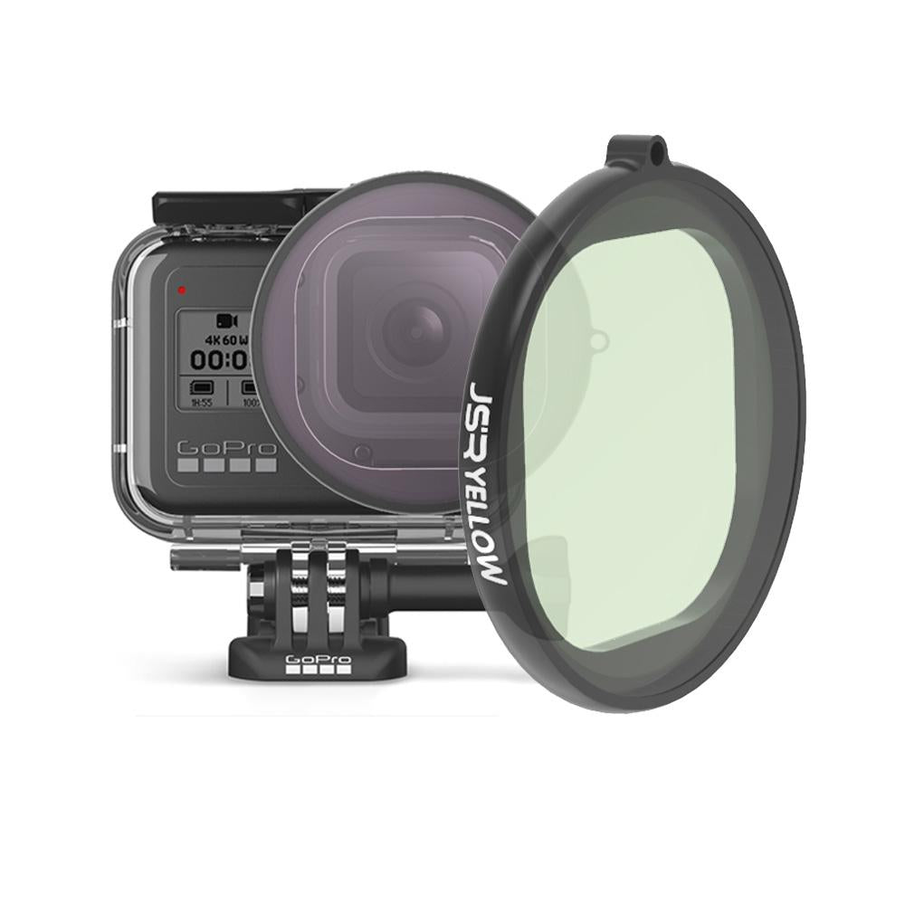 Gopro Hero8 Round Diving Lens Filter - Purple