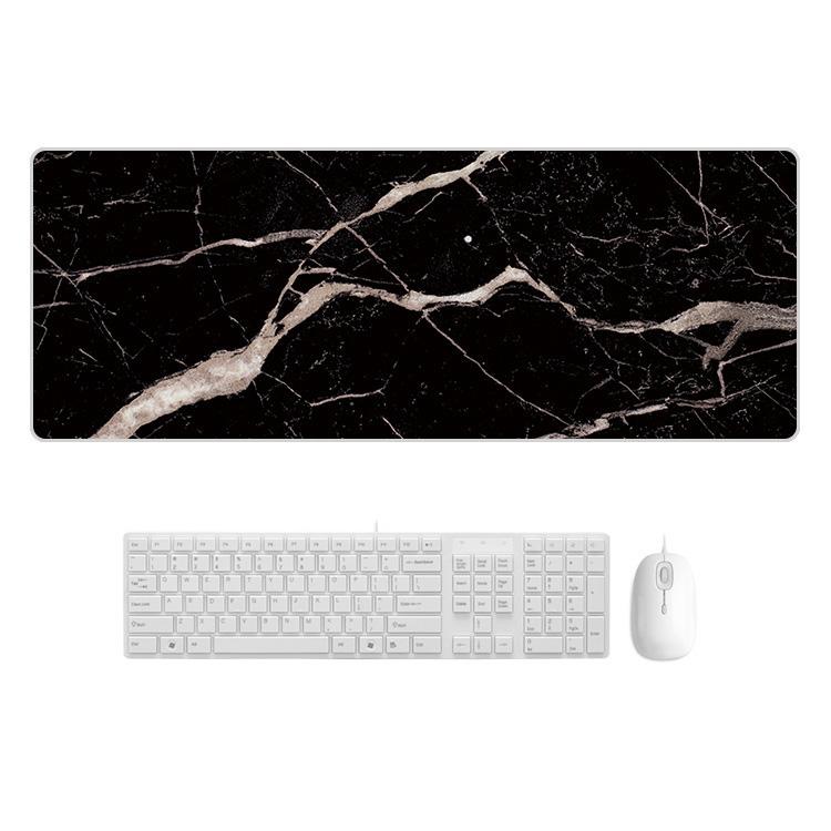 Sturdy Marbled Rubber Mouse Pad - Granite Marble