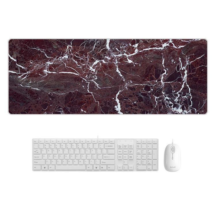 Sturdy Marbled Rubber Mouse Pad - Granite Marble