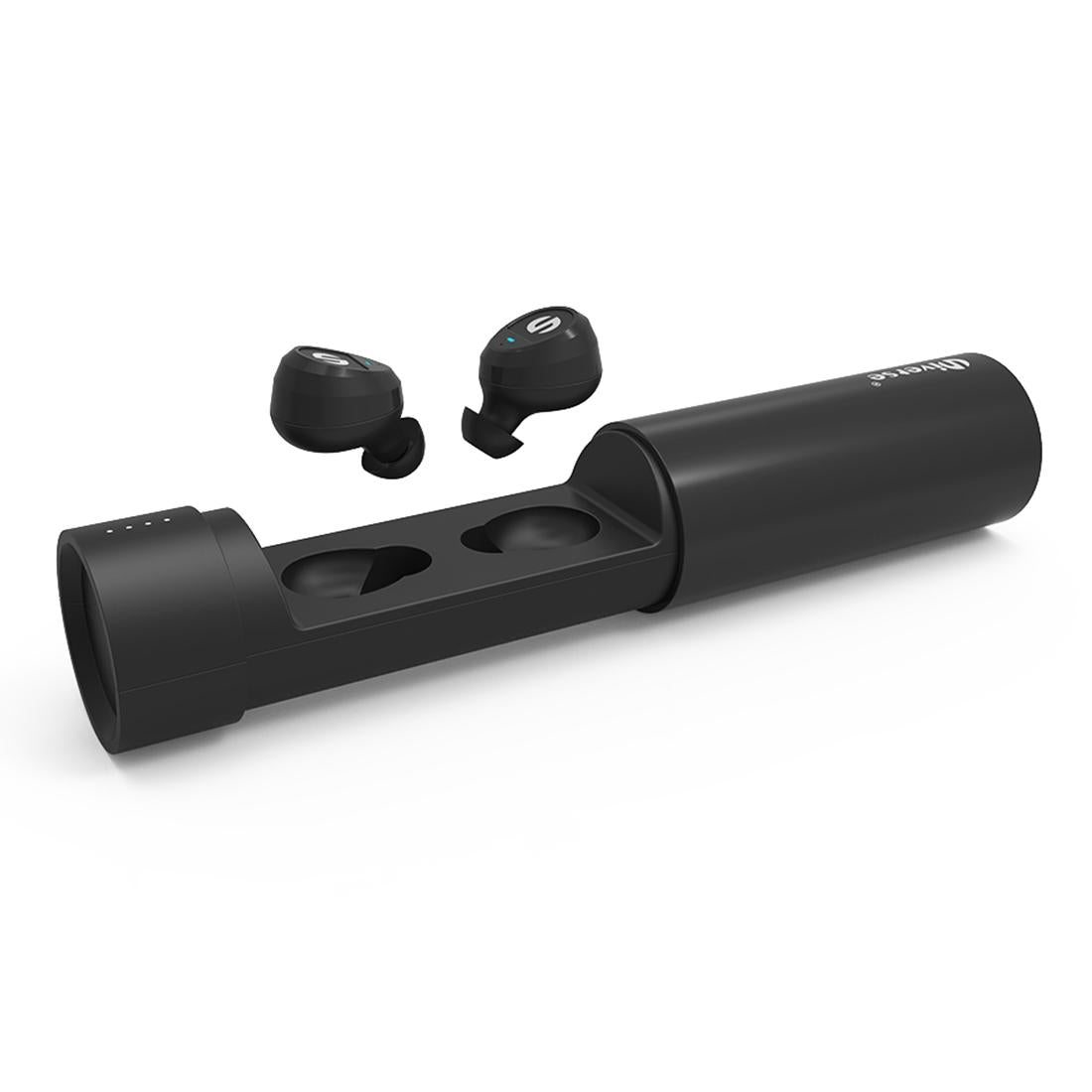 Waterproof Wireless Earbuds with Noise Cancelling and Charging Case - Purple