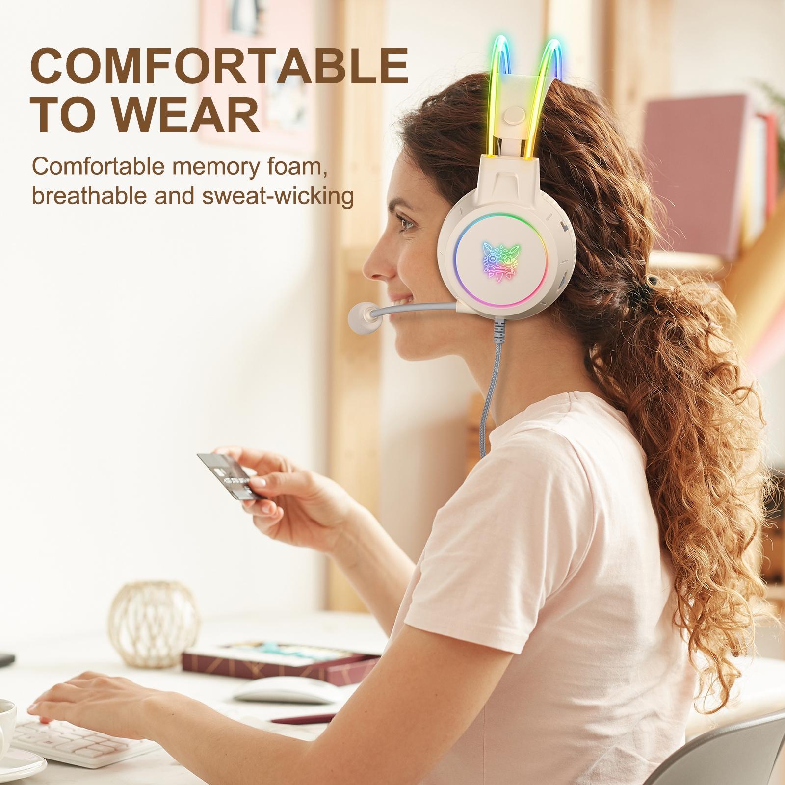 Symphony Wired Gaming Headset With Mic - Beige