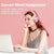 Wireless Cat Ear Bluetooth Headset Usb-C - Beige